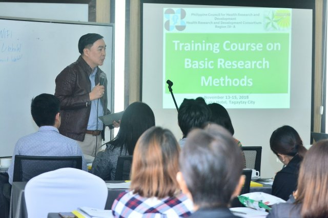 Training Course on Basic Research Methods